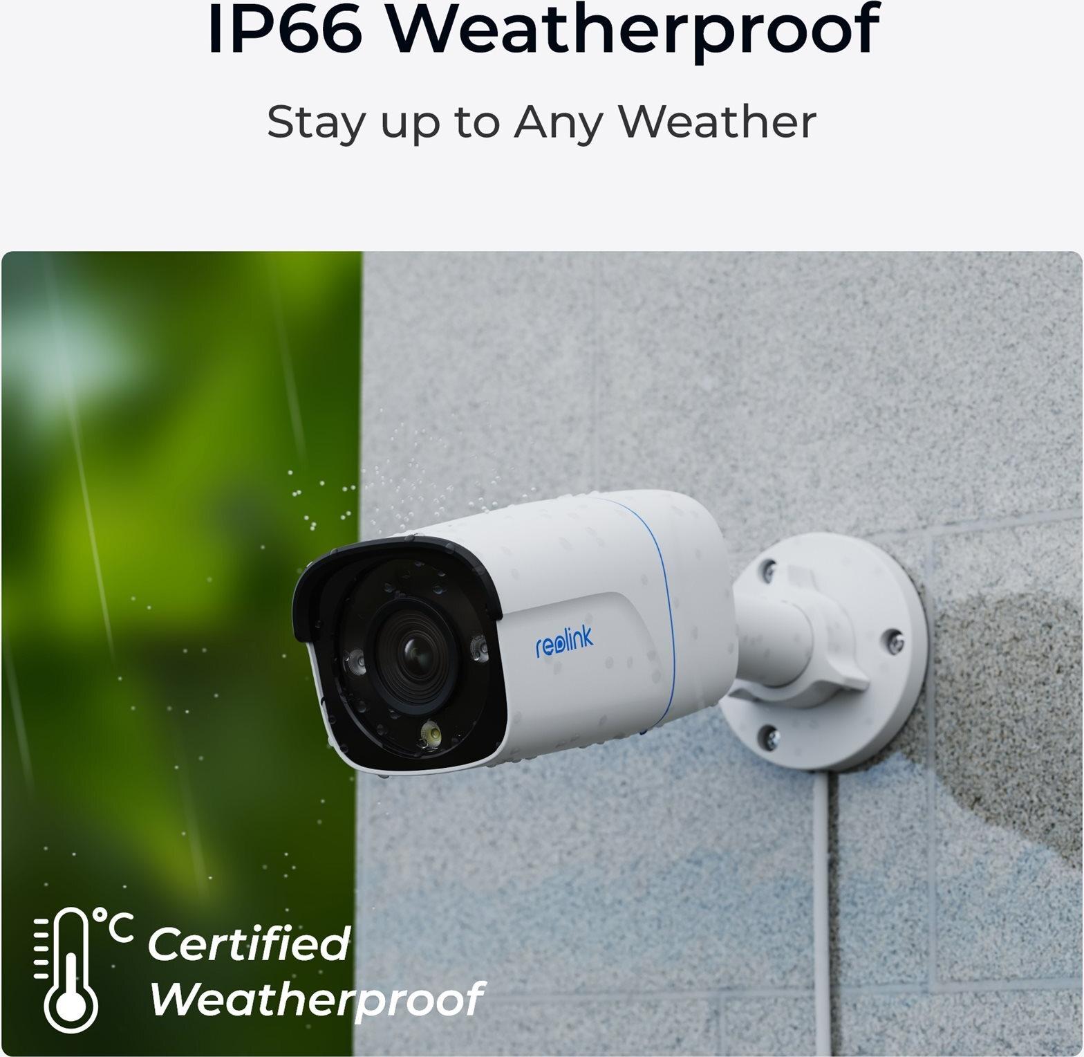Reolink P330 Bullet 4K IP-Sicherheitskamera Weiß