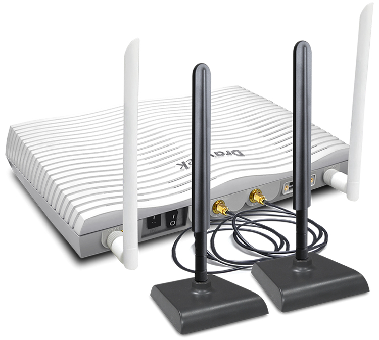 DrayTek Vigor 2866L WLAN-Router Wi-Fi 5 (802.11ac) Dual-Band 4G Weiß