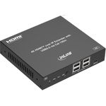 InLine® KVM Extender over IP, HDMI 4K/60Hz, 100m, Empfänger (RX) (57886H)