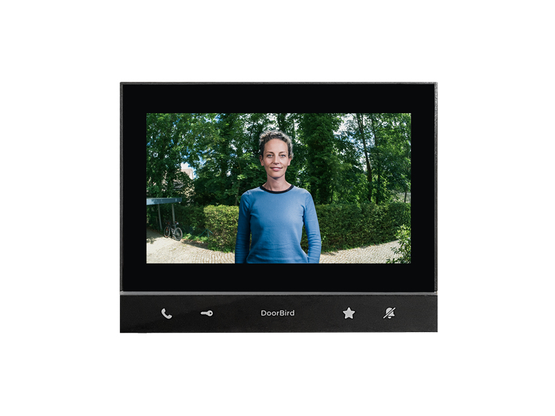 DoorBird A1103 7" IPS Video Innenstation Schwarz