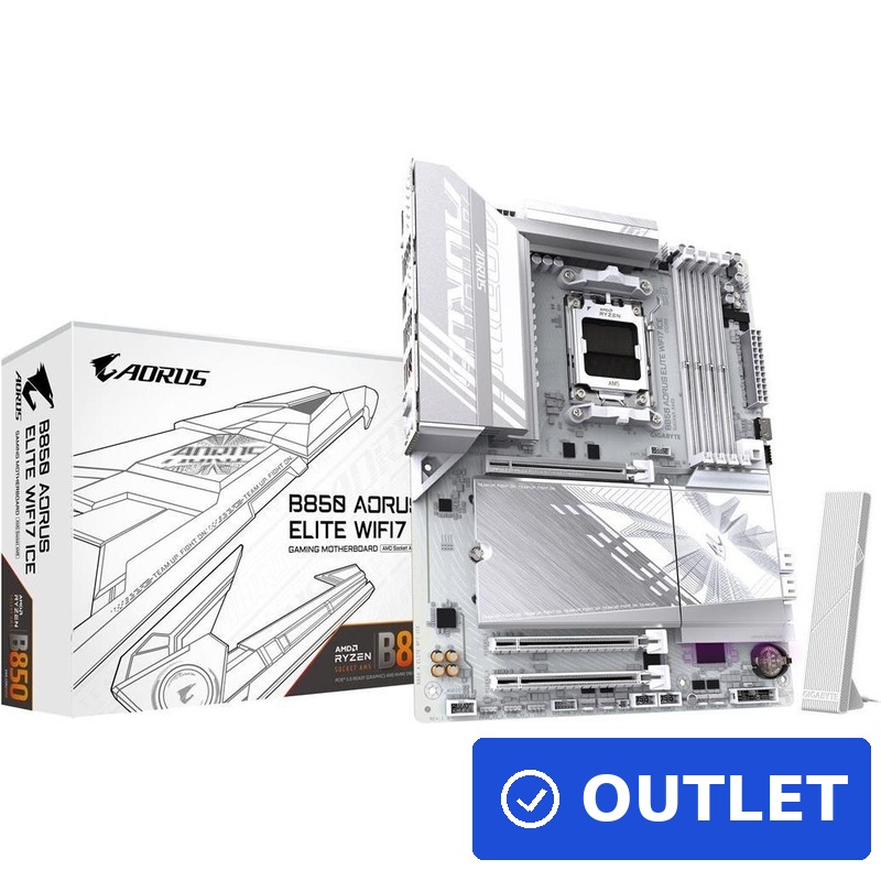 Gigabyte B850 AORUS ELITE WF7 ICE ATX Mainboard (B850 A ELITE WF7 ICE)