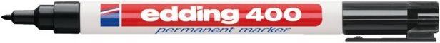 edding Permanentmarker 400 4-400001 1mm nachfüllbar Rundspitze schwarz (4-400001)