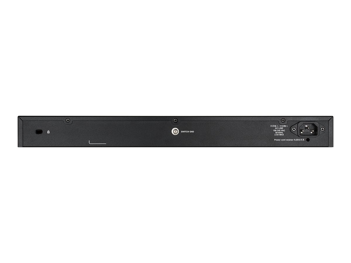 D-Link DGS-1250-52X 52-Port Smart Managed Gigabit Switch 4x 10G SFP+ Schwarz