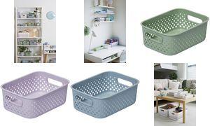 smartstore Aufbewahrungskorb Essence S, lavendel Fassungsvermögen: 1,6 Liter, modernes Design, - 1 Stück (3002015)