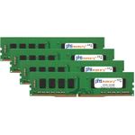 PHS-memory 64GB (4x16GB) Kit RAM Speicher für Dell Precision 3630 Tower DDR4 UDIMM 2666MHz PC4-2666V-U (SP274726)