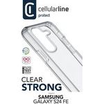 Cellularline Clear Strong Case für Samsung S24 FE (60948)