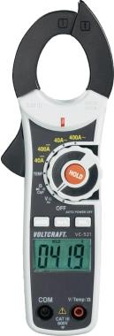 Voltcraft Stromzange, Hand-Multimeter digital VC-521 CAT III 600 V Anzeige (Counts): 4000 (VC-521)