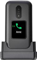Doro 2880 4G Großtastenklapphandy, schwarz ohne Netzteil (380562)