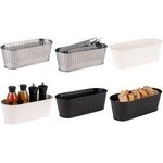 APS Besteckbehälter UTENSILO, Edelstahl matt poliert aus Edelstahl 18/10, stapelbar, spülmschinengeeignet, - 1 Stück (11752)