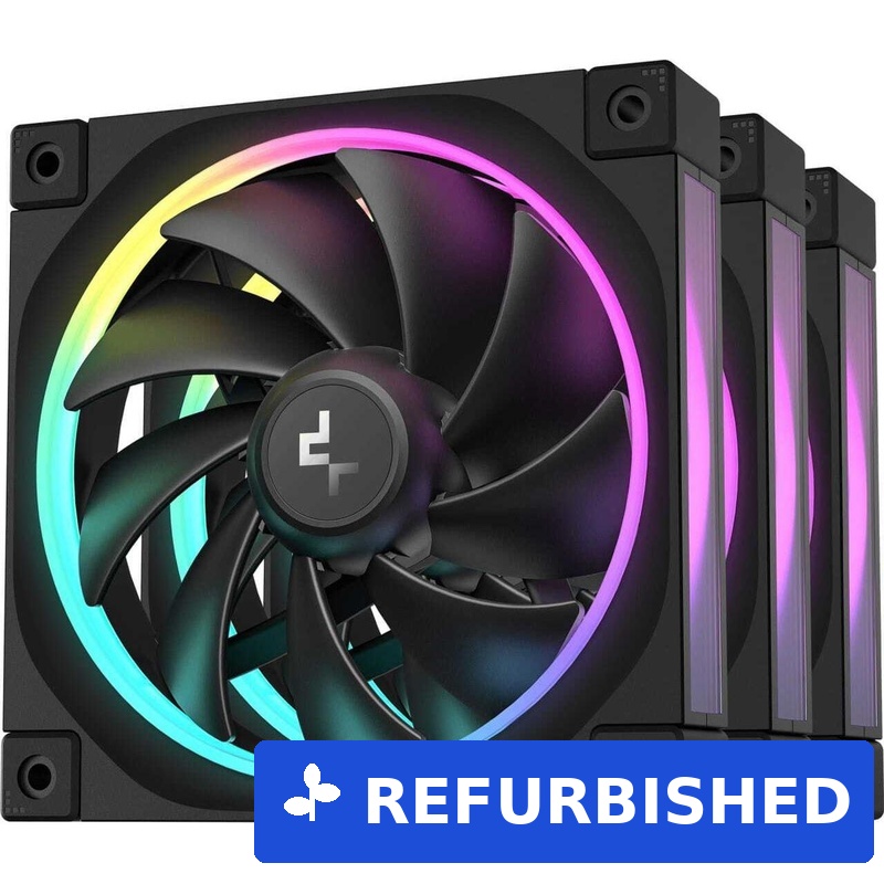 Deepcool FL12 schwarz 3er Pack 120 mm (R-FL12-BKAPN3-G)