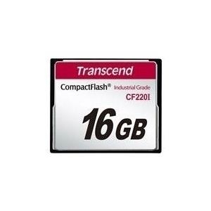 Transcend 16GB INDUSTRIAL CF CARD (UDMA5 16GB Industrial Temp CF220I CF card (TS16GCF220I)