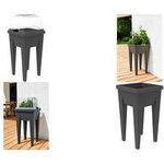 EDA Deckel für Mini-Hochbeet "VEG&Table", transparent macht das Hochbeet zum Gewächshaus, aus Kunststoff, - 1 Stück (013928 NA SX4)