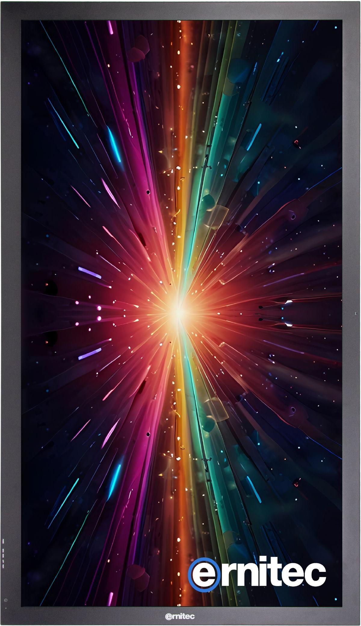 Ernitec 55" 24/7 4K UHD Indoor Monitor HB3000 - 3000 Nits Helligkeit Portrait