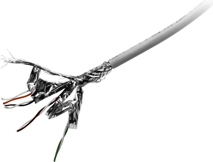 Synergy 21 S215673. Kabellänge: 305 m, Kabelstandard: Cat6a, Kabelschirmung: S/FTP (S-STP), Kabelfarbe: Grau (S215673)