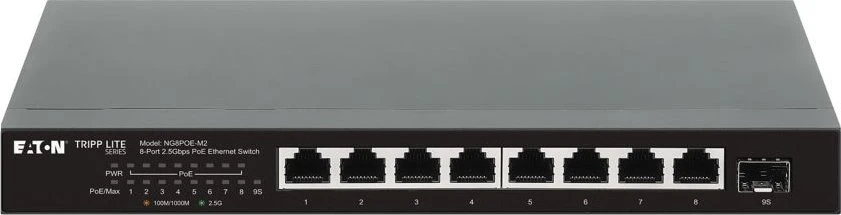 Eaton Tripplite Series 8-Port 2.5 Gbps Desktop Gigabit (NG8POE-M2)