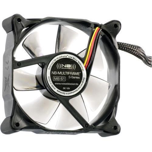 NoiseBlocker Multiframe M8-S2 Gehäuselüfter Schwarz