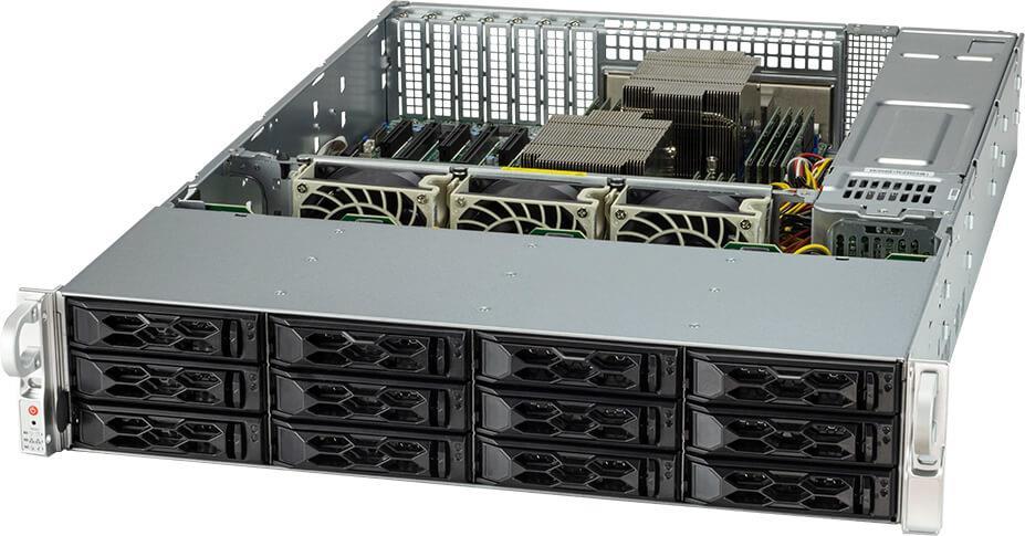 Supermicro AS-2024S-TR Server 4000 GB Rack (2U) AMD EPYC 500 W DDR4-SDRAM (AS-2024S-TR)