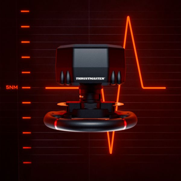 Thrustmaster T598-P Direct Drive Force Feedback Lenkrad Schwarz, Rot