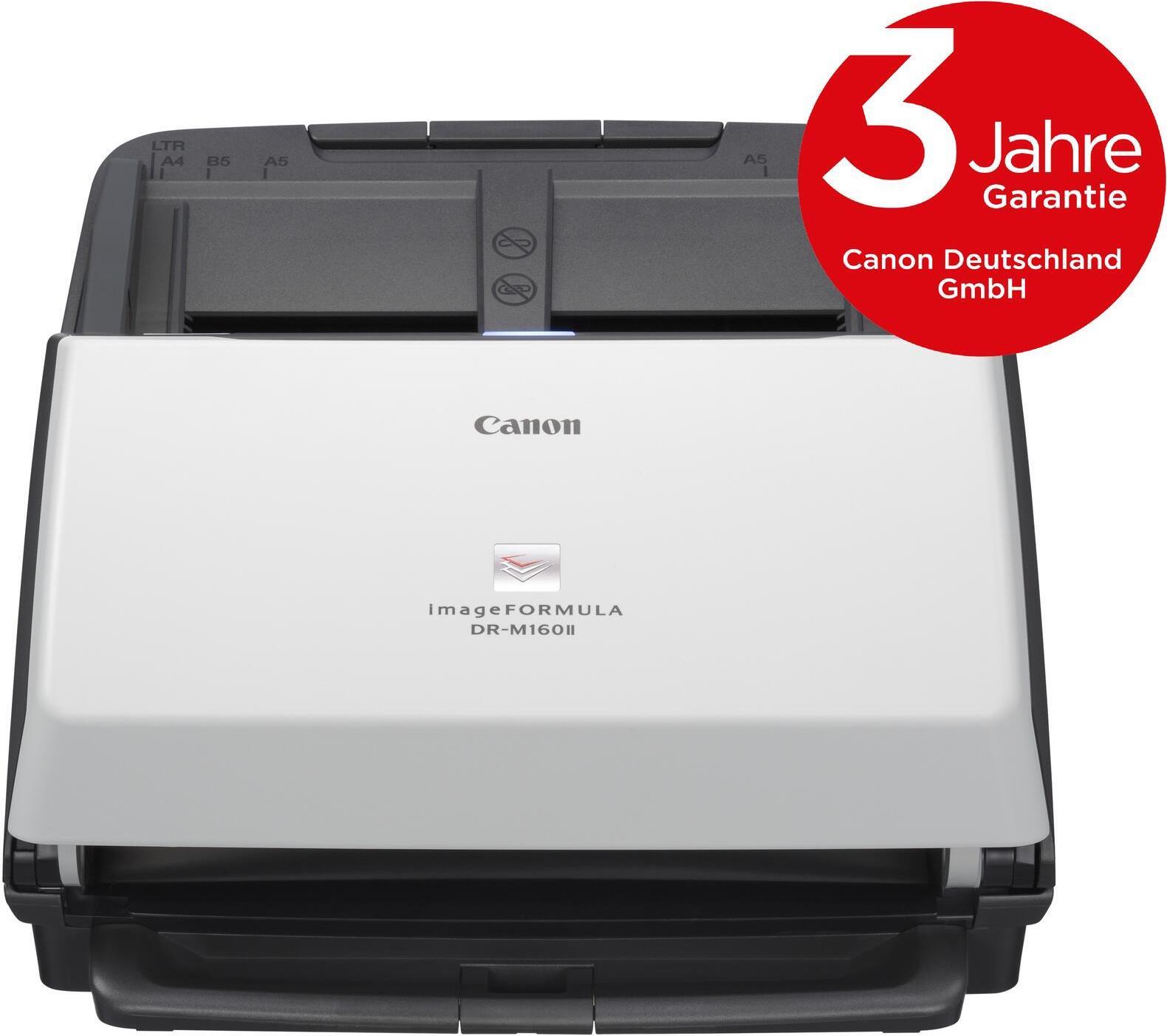 Canon imageFORMULA DR-M160II Dokumentenscanner 600 dpi USB 2.0 Schwarz, Grau