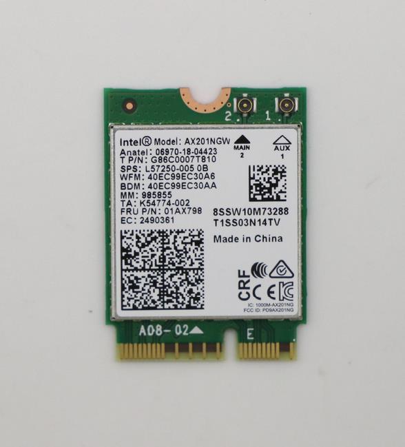 Lenovo Intel Harrison Peak 22560 WLAN-Karte (01AX798)