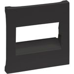 Legrand SEANO Abdeckung RJ45 f.1- 765454 u.2-fach Datendosen Anthrazit lackiert 5 (765454)