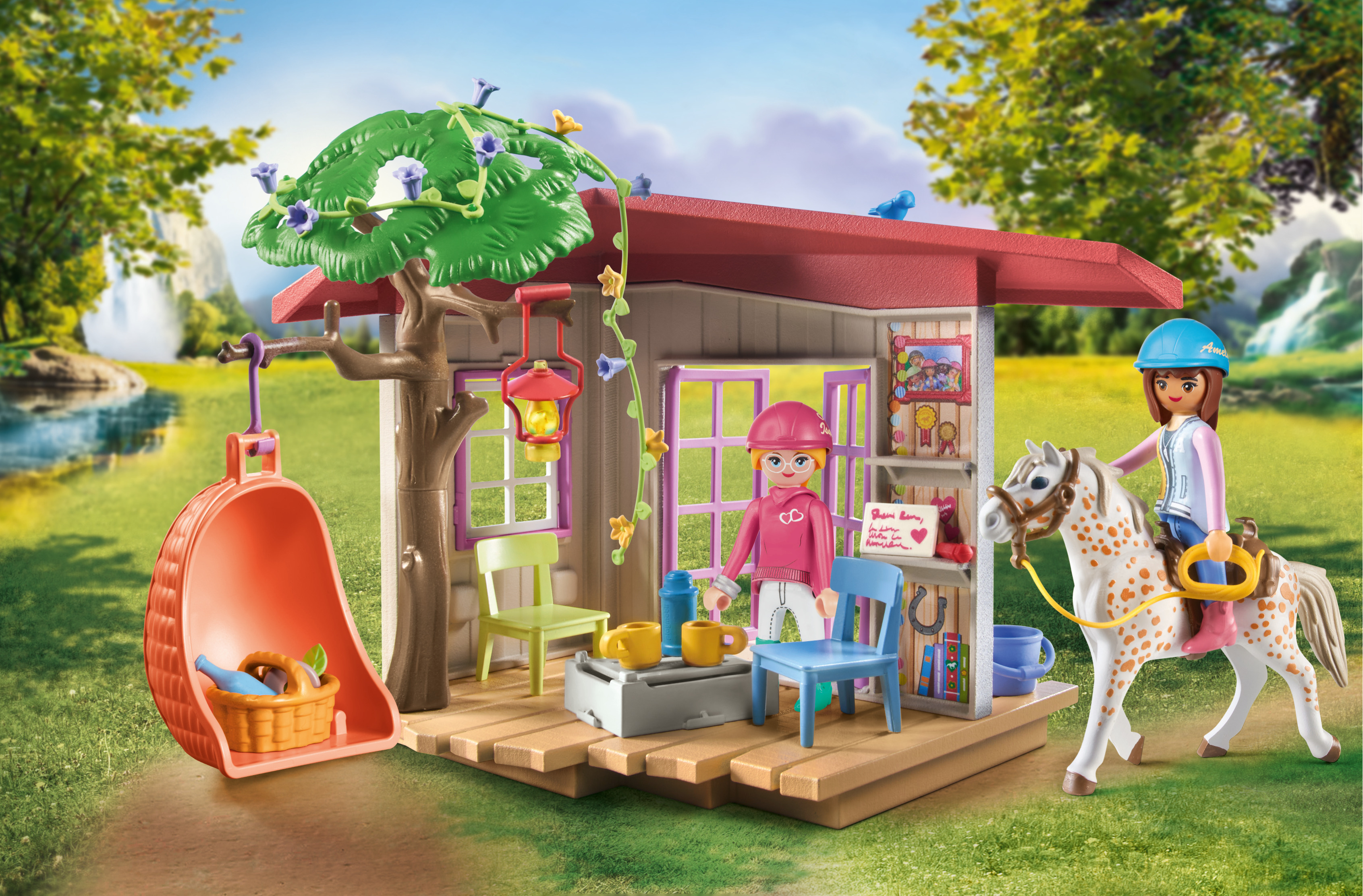 PLAYMOBIL 71638 Geheimes Clubhaus Pferdefans