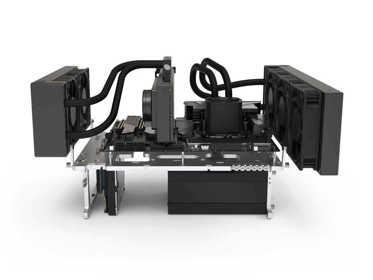 Streacom BC1 V2 Benchtable ATX Silber