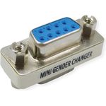 VALUE Mini Gender Changer, DB9 BU/BU (12.99.2030)