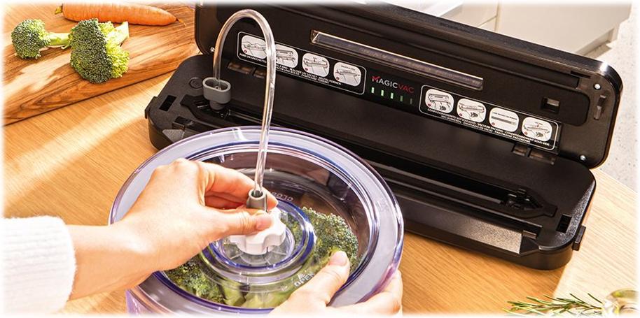 Magic Vac Compact Vakuumiergerät 110 W Schwarz