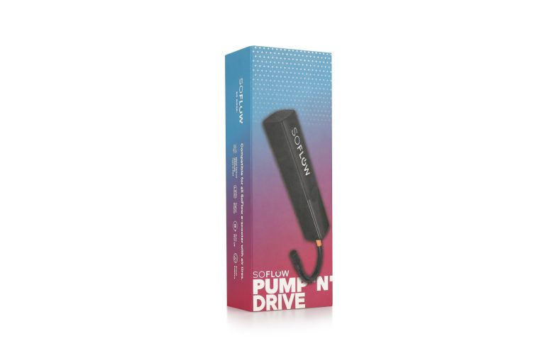 SoFlow 700.100.09 Handluftpumpe Pump 'n' Drive Schwarz