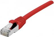 EXERTIS CONNECT Patchkabel CAT. 6, F/UTP, PoE, halogenfrei, rot, 25,0 m Geschirmtes Patchkabel mit R