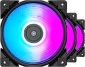 PCCOOLER 3in1 120mm Halo Gehäuselüfter in RGB (HALO-RGB-3I1)