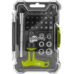 Goobay Schraubendreher-Set mit 30-tlg. Bitsatz - Werkzeug-Set für Schraub- Montage- und (77841)