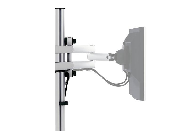 Novus 962+0119+001 Flachbildschirm-Montagearm Silber; Grau