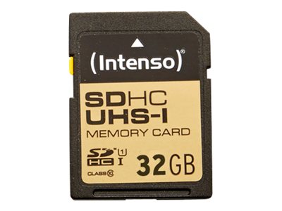 Intenso Premium 32 GB SDHC UHS-I Speicherkarte Schwarz