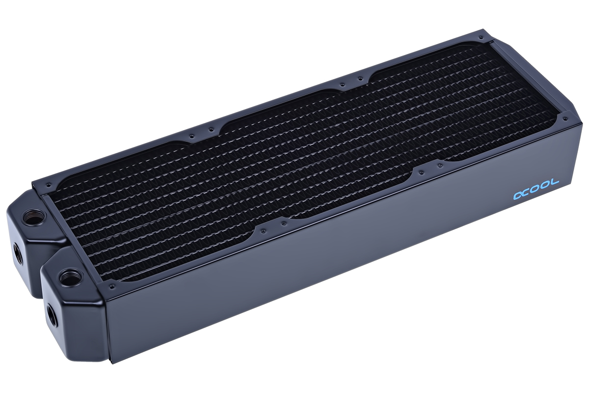 Alphacool NexXxoS UT60 Full Copper 360mm Kühlsystem Schwarz