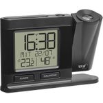 TFA Dostmann 60.5017.01 Funk Wecker Schwarz Alarmzeiten 1 (60.5017.01)