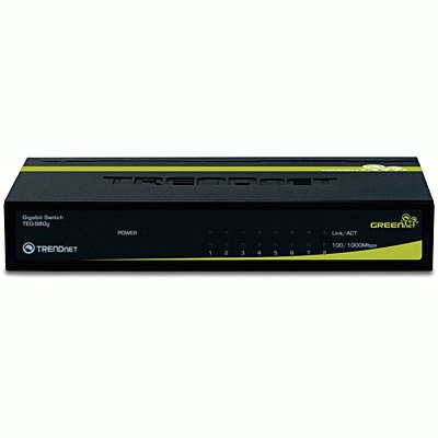 TRENDnet TEG-S80G 8-Port Gigabit Ethernet Switch