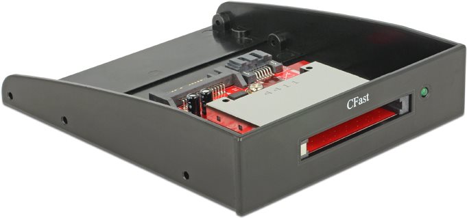 DeLOCK Kartenleser 8,9 cm (3.5" ) (CFast Card Typ I, CFast Card Typ II) (91496)