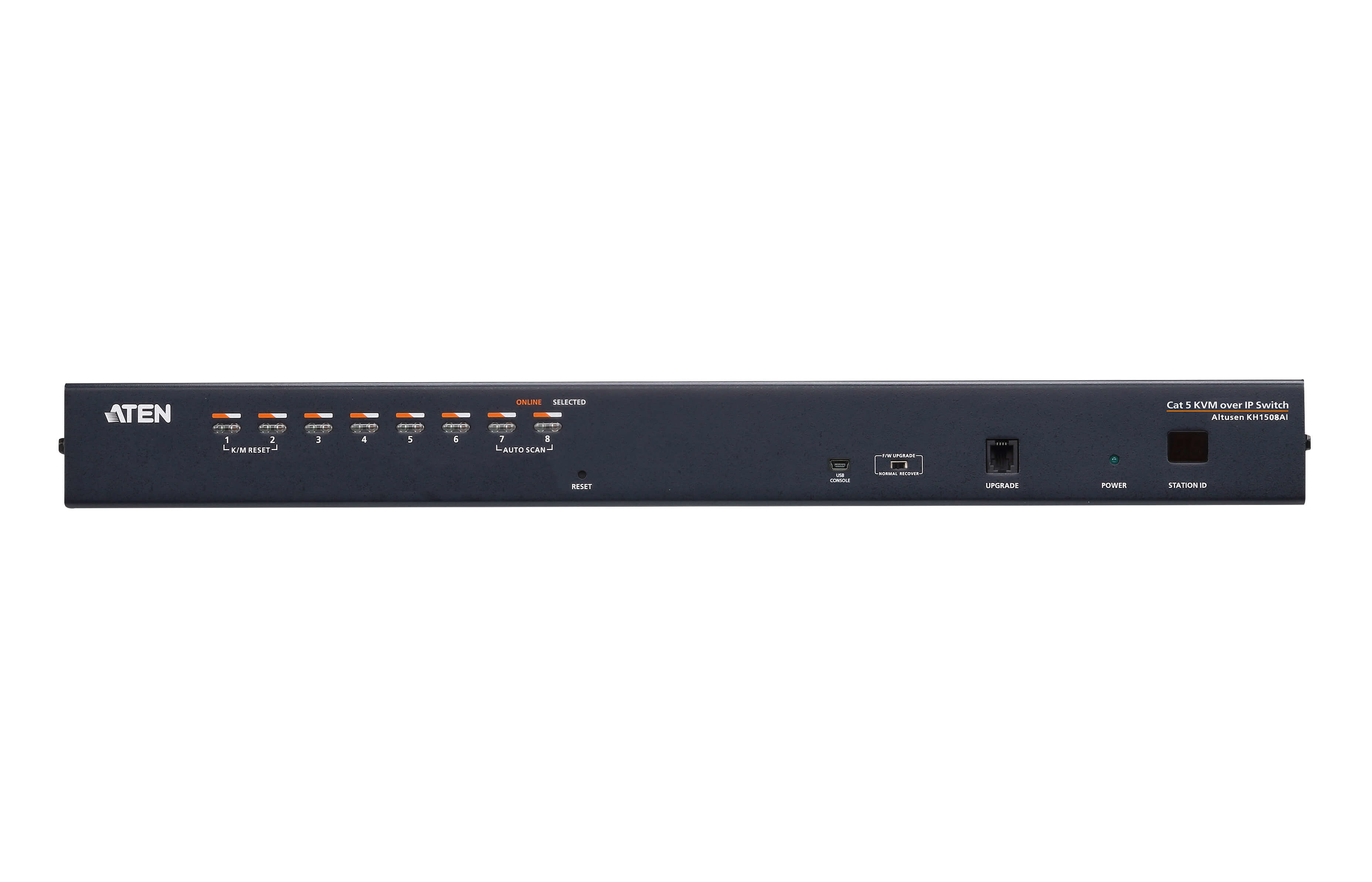 ATEN KVM over IP KH1508AI 8 Anschlüsse Schwarz