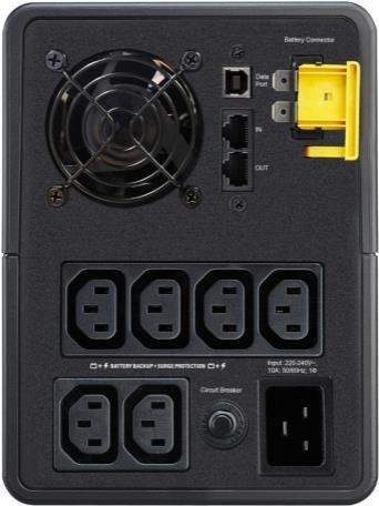 APC BX2200MI Unterbrechungsfreie Stromversorgung (USV) Line-Interaktiv 2200 VA 1200 W 6 AC-Ausgänge (BX2200MI)