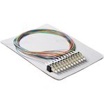 ACT RL9982 Glasfaserkabel 2 m LC Pigtail LSZH OS2 Mehrfarbiges Set (RL9982)