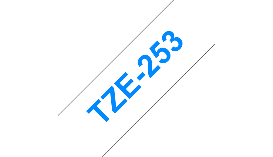 Brother TZe 253 Laminiertes Band (TZE253)