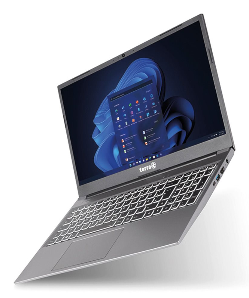TERRA Mobile 1517R 15,6" Intel Core i3-1315U 16 GB RAM 500 GB SSD Dunkelgrau