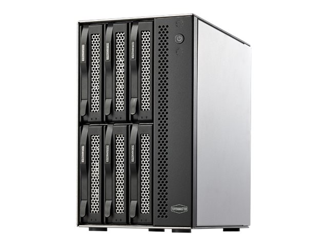 TerraMaster D6-320 6-Bay Speichergehäuse USB 3.2 Schwarz