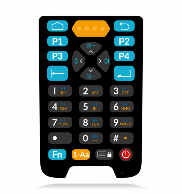 Newland N7 Cachalot Pro II Mobiles Datenerfassungsgerät 4" 4 GB RAM 64 GB SSD 2D Android 13 IP65 Schwarz