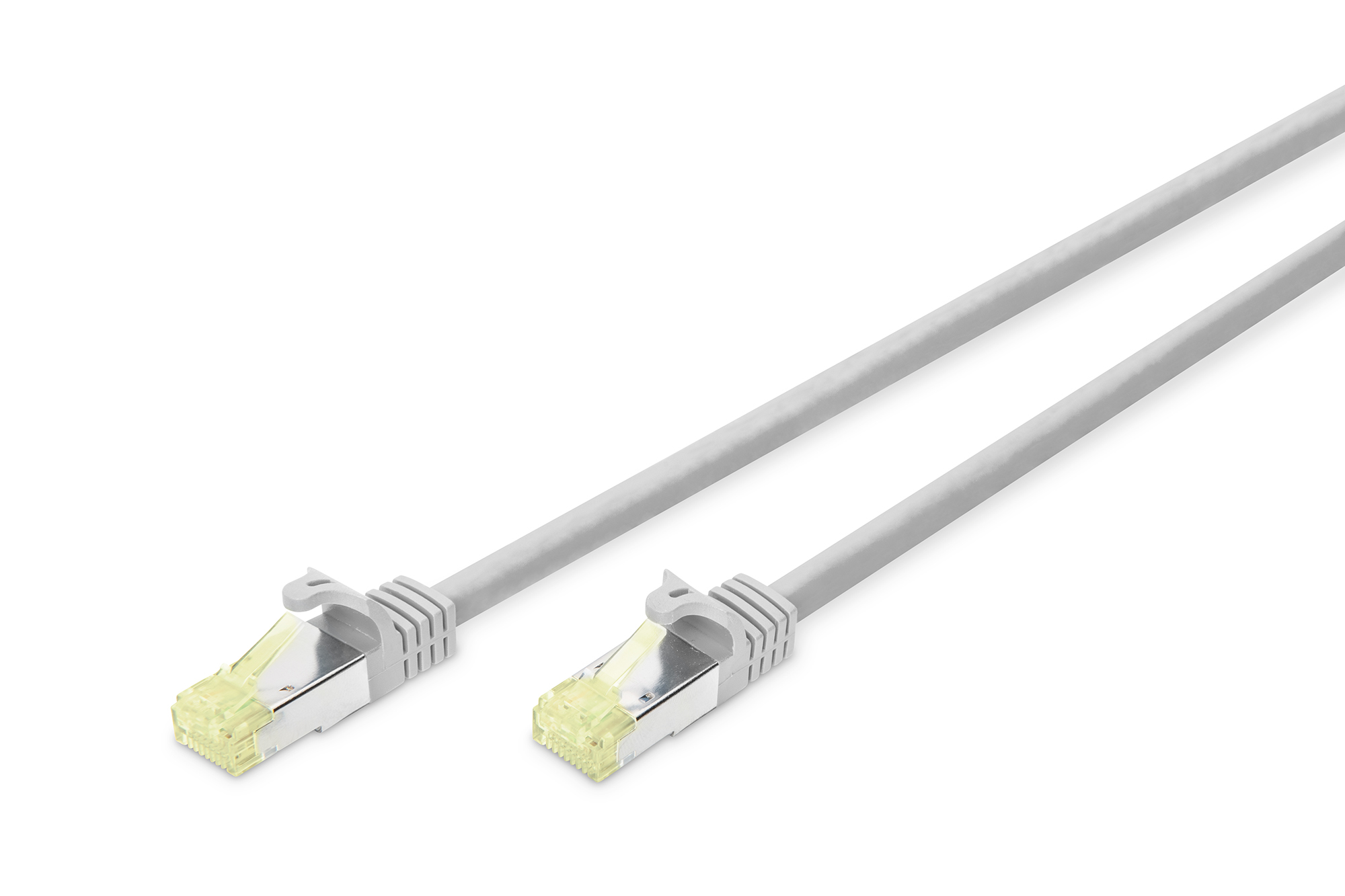 Digitus CAT 6A S/FTP Patchkabel 5 m Grau