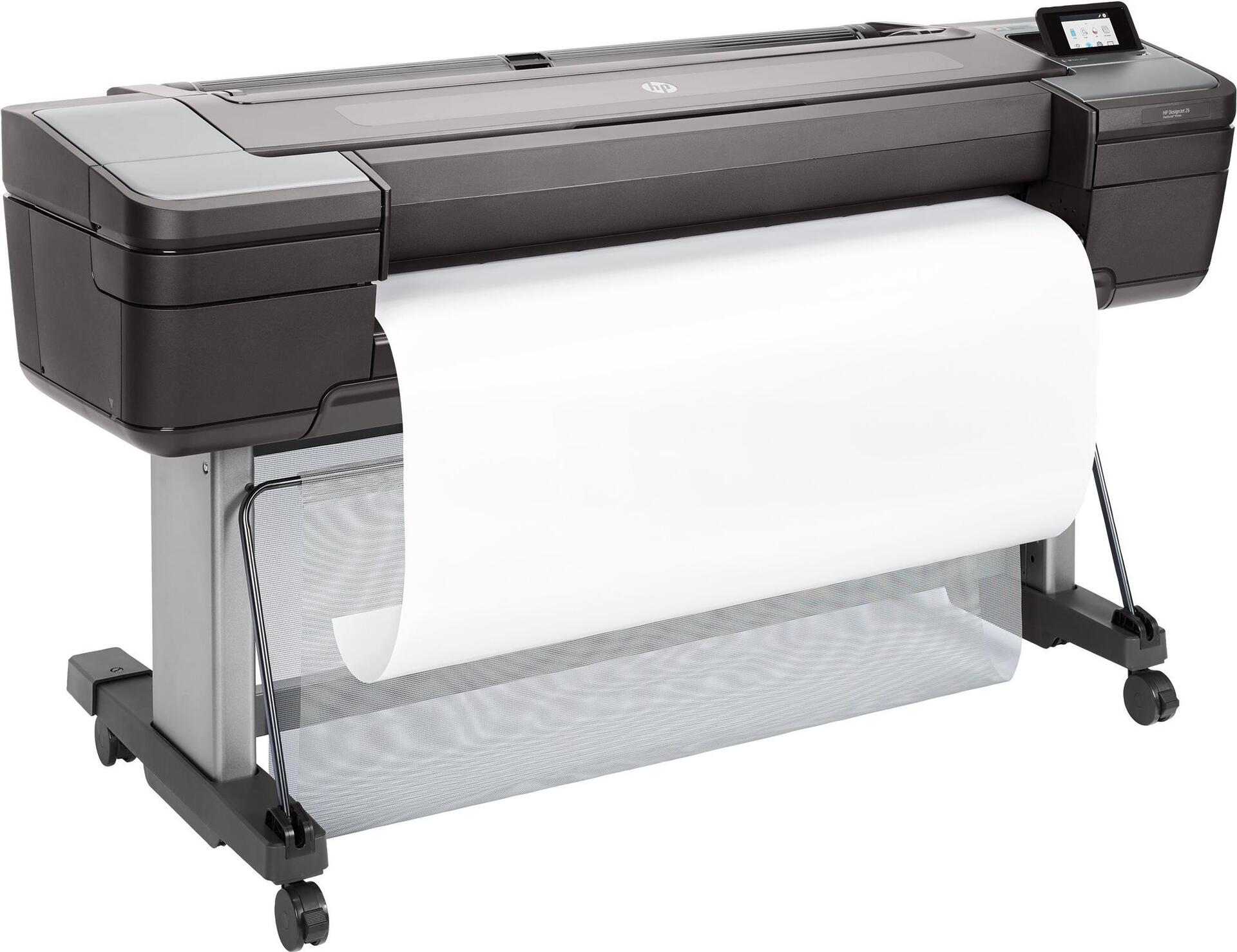 HP DesignJet Z6dr 44" PostScript Großformatdrucker mit V-Trimmer Schwarz, Silber