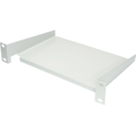 10" Fachboden, Befestigung vorne, Einbautiefe 160 mm, lichtgrau (RAL7035), Good Connections® (GC-N0100)