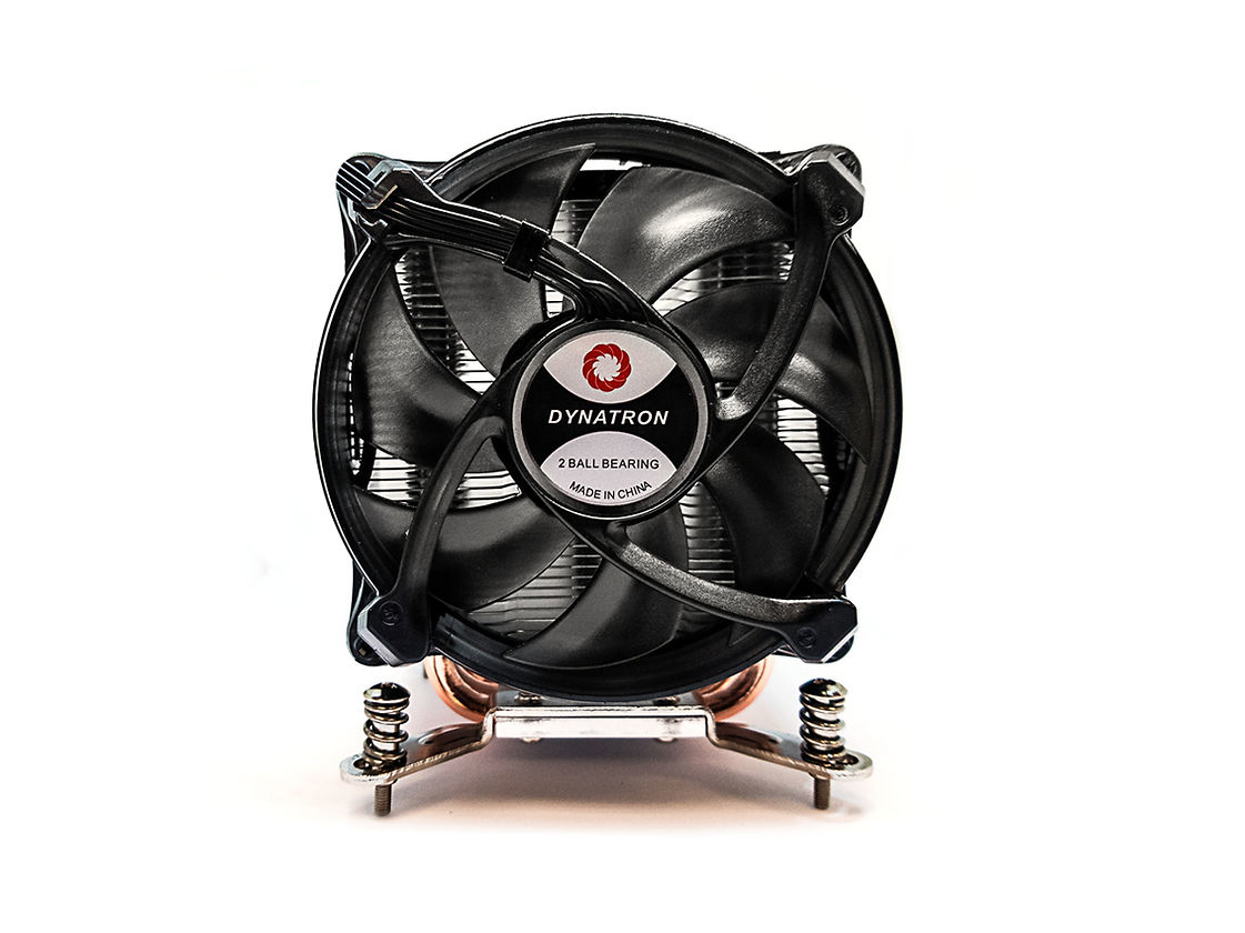 Dynatron Q6 Prozessor-Luftkühler Sockel 1700 3U 92 mm Schwarz, Silber